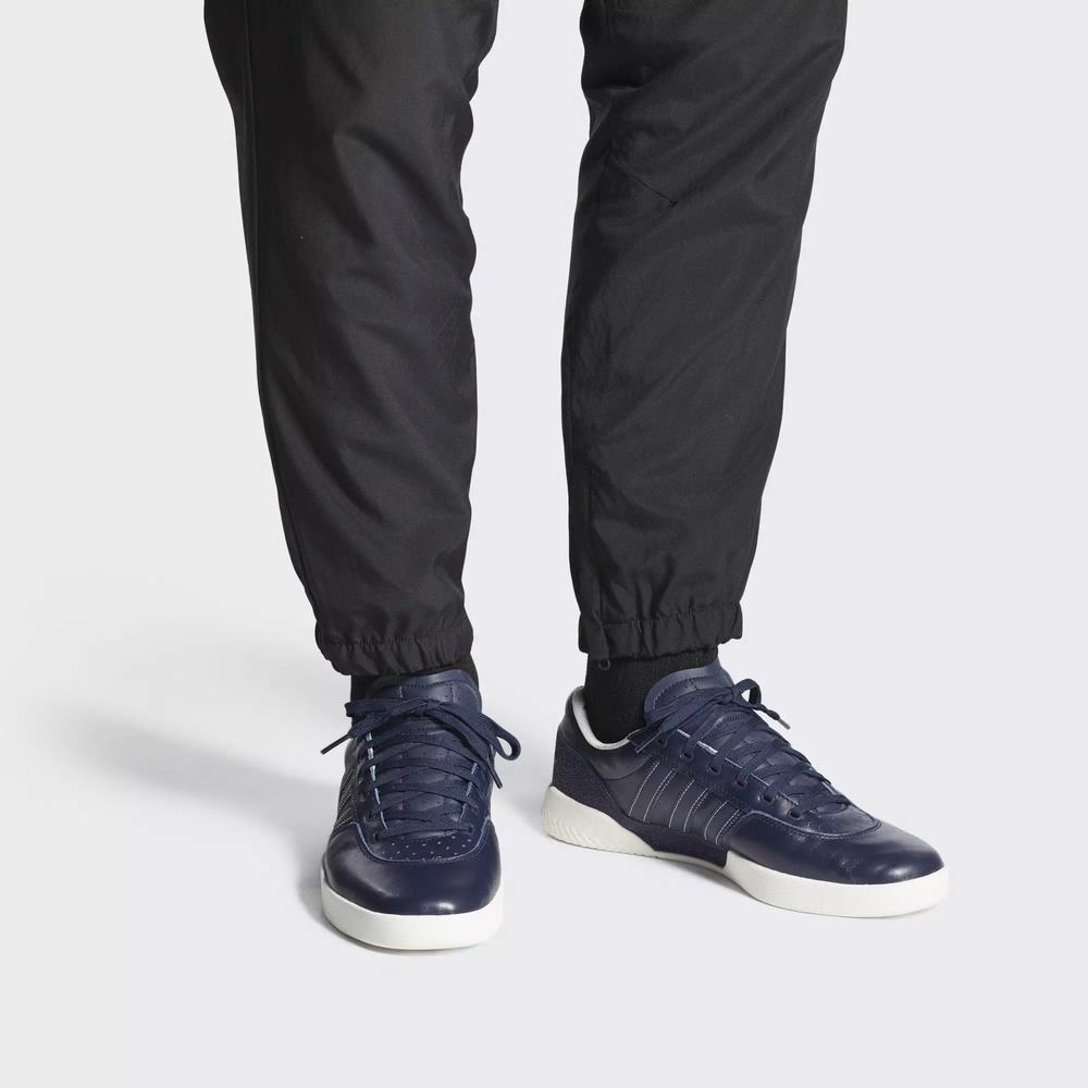 Adidas City Cup Tenis Para Skate Azules Para Hombre (MX-96774)